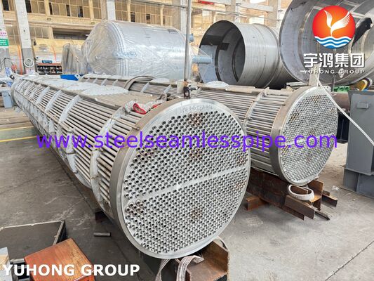 Bundel Pipa Penukar Panas Baja Tahan Karat ASME SA213 TP316L dengan Desain Tahan Korosi untuk Inti Pengganti Langsung