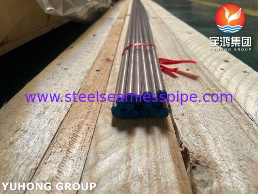 Pipa Tembaga Nikel ASME SB111 C70600 O61 untuk Kondensor Penukar Panas