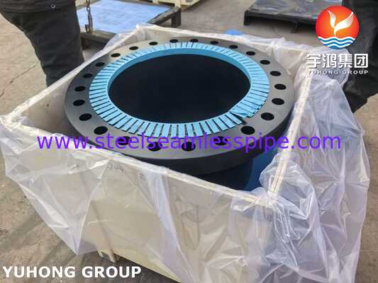 ASME SA105 SA105N Weldneck Flange Baja Karbon untuk Pipa Industri