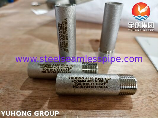ASTM A182 F304 1.4301 SW Fittings tempa, Puting, Sockolet, Tee, Siku, Kopling MSS SP-97