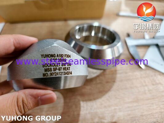 ASTM A182 F304 1.4301 SW Fittings tempa, Puting, Sockolet, Tee, Siku, Kopling MSS SP-97