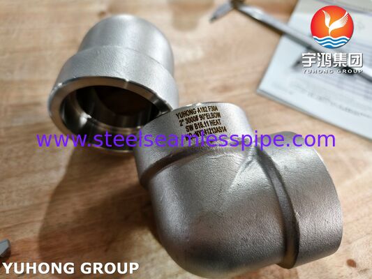 ASTM A182 F304 1.4301 SW Fittings tempa, Puting, Sockolet, Tee, Siku, Kopling MSS SP-97