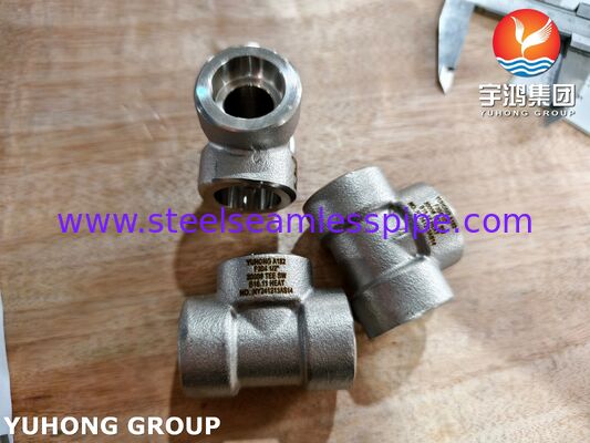ASTM A182 F304 1.4301 SW Fittings tempa, Puting, Sockolet, Tee, Siku, Kopling MSS SP-97