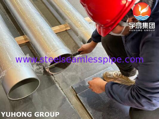 ASTM B619 UNS N10276 C276 Pipa Las Untuk Korosi Industri