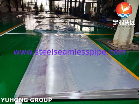 Pelat Lapis Baja Titanium SA516 Gr 70 Dengan Komposit Peledak Gr.2