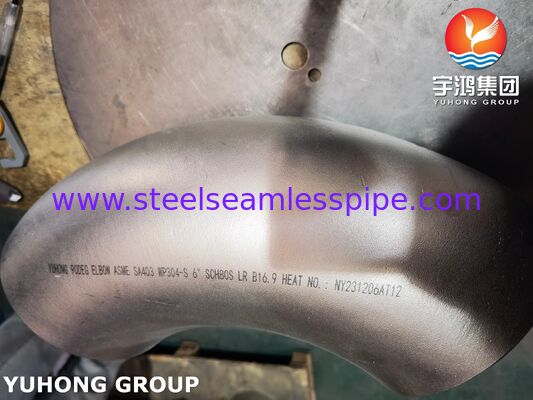 ASTM A403 WP304 Fitting stainless steel Elbow Buttwelded