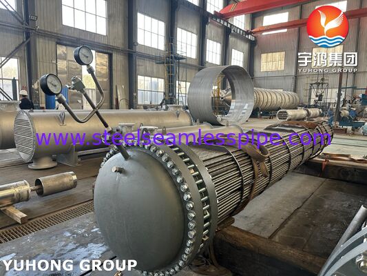Heat Exchanger Tube Bundle SA350 LF2 CL1 Tubesheet SA334 Gr.6 U Bend Tube