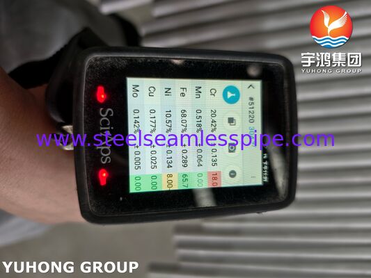 ASTM A312 UNS S30815 Pipa Baja Tanpa Jajar Rentang Suhu Tinggi & Oksidasi untuk Aplikasi Penukar Panas & Tungku