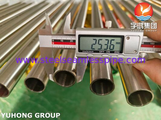 ASTM A270 TP304 Stainless Steel Cerah Annealed Seamless Sanitary Tube Untuk Pengolahan Makanan