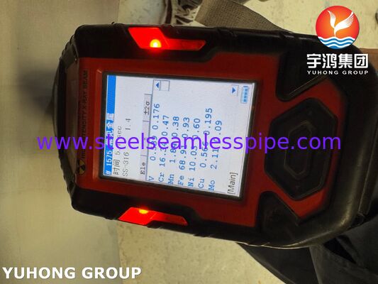 Pipa Baja Tahan Karat Mulus ASTM A312 TP316L untuk Kilang Petrokimia Minyak dan Gas