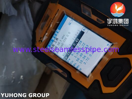 ASTM B619 Pipa Las Paduan Nikel N10276 untuk Aplikasi Suhu Tinggi