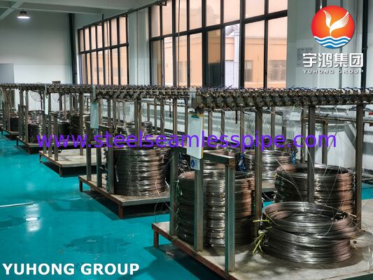 ISO9626 SUS304 Stainless Steel Capillary Tube Untuk Jarum Puncture Medis