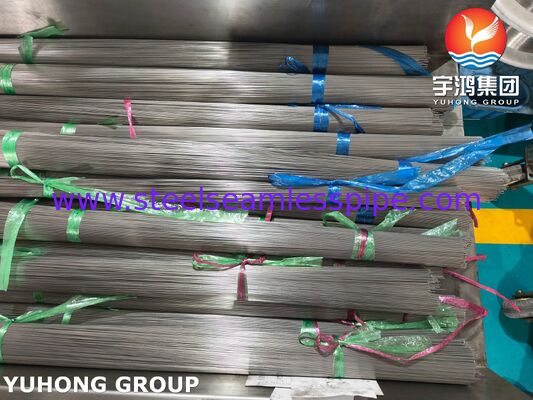 ISO9626 SUS304 Stainless Steel Capillary Tube Untuk Jarum Puncture Medis