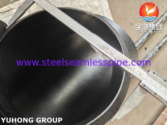 ASTM A860 WPHY42-S Equal Tee High-Strength Steel Butt Welding Fitting Untuk Sistem Pipa Tekanan Tinggi