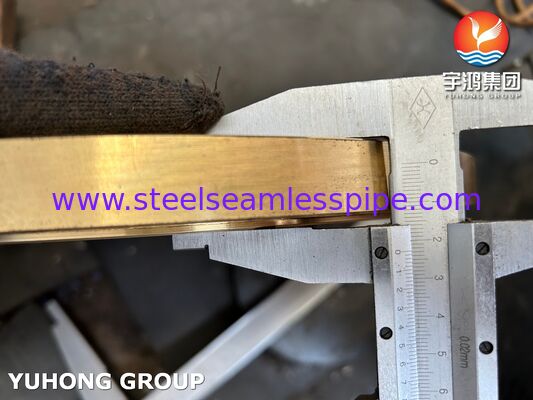 Panas penukar tabung lembaran tembaga paduan baja tabung ASTM B171 C46400 PT Tersedia