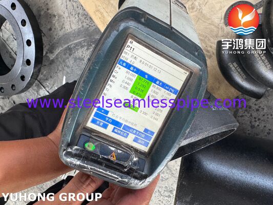 Reduktor konsentris ASTM A234 WP11 CL2 Baja Alloy Buttweld Fitting hingga 64"