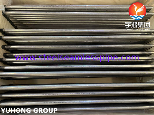 Tabung penukar panas ASME SB163 Nickel Alloy N04400 Monel Alloy 400 Seamless U Bend Tube