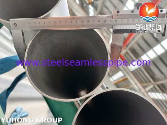 ASTM A790 S31803 pipa stainless steel dupleks untuk proyek industri