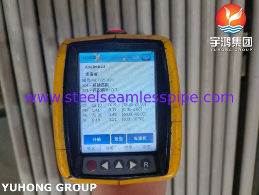 ASTM A269 TP304 Stainless Steel Seamless Tube Pilek Annealed untuk Layanan Umum