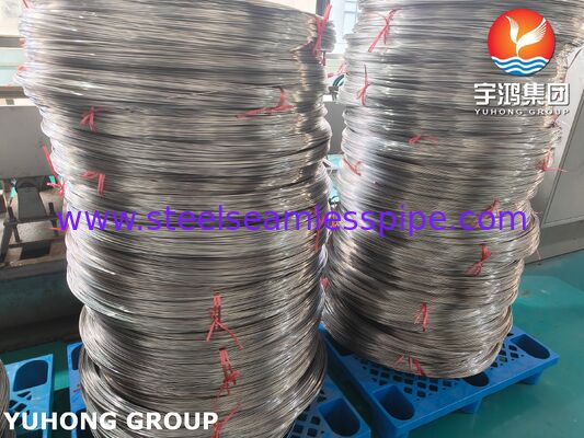 SUS304 ISO9626 10 - 34G Stainless Steel Medical Capillary Tube Untuk Administrasi Obat