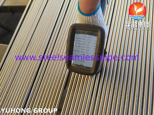 Pipa Mulus Baja Tahan Karat ASTM A269 TP316L Anil Terang untuk Aplikasi Penukar Panas Boiler