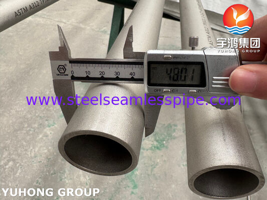 ASTM A312 TP321 Stainless Steel Seamless Pipe Picu dan Annealed