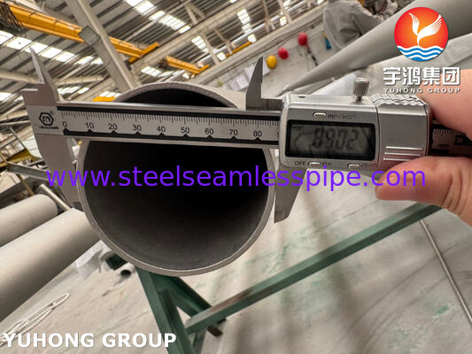 ASTM A312 TP321 Stainless Steel Seamless Pipe Picu dan Annealed
