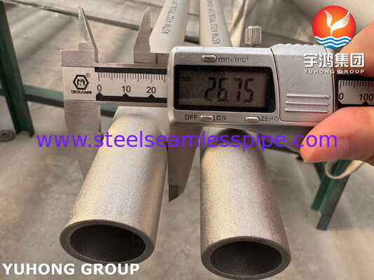ASTM A312 TP321 Stainless Steel Seamless Pipe Picu dan Annealed