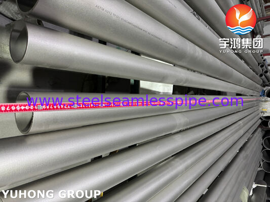 ASTM A312 TP321 Stainless Steel Seamless Pipe Picu dan Annealed