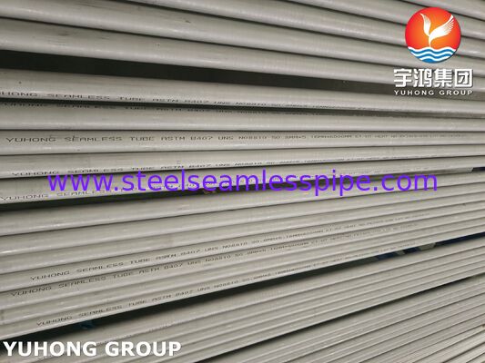 Tabung penukar panas tabung baja paduan ASTM B407 UNS N08810