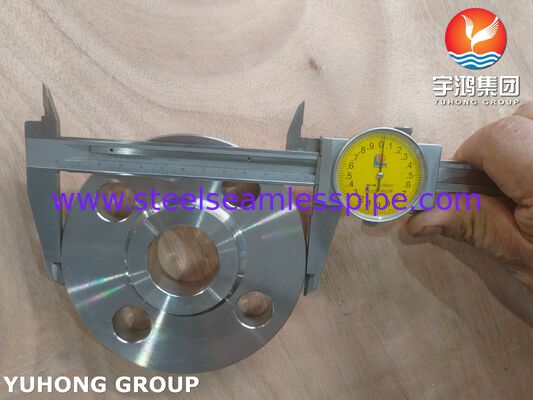 Nozzle flange stainless steel ASME SA182 F316Ti B16.5