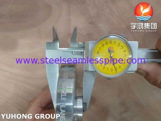 Nozzle flange stainless steel ASME SA182 F316Ti B16.5