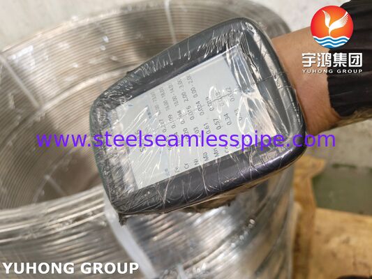 ASTM A269 TP316L Stainless Steel Bright Annealed Coil Tube Untuk Aplikasi Fluida Industri
