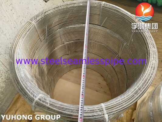 ASTM A269 TP316L Stainless Steel Bright Annealed Coil Tube Untuk Aplikasi Fluida Industri
