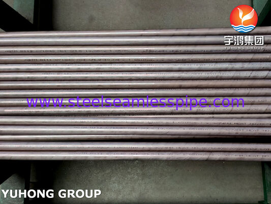 ASTM B111 C71640 tabung tembaga-nikel tanpa jahitan - paduan CuNi30Fe untuk kondensor laut & penukar panas