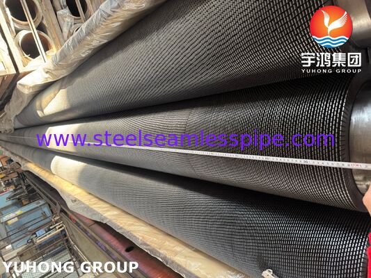 Tabung Bersirip Bergerigi A335 P22 dengan Sirip CS untuk HRSG & Sistem Pemulihan Panas