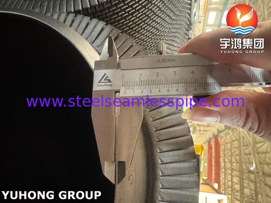 Tabung Bersirip Bergerigi A335 P22 dengan Sirip CS untuk HRSG & Sistem Pemulihan Panas