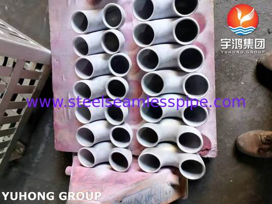 ASTM A403 WP321-S 180° Elbow Fitting Pipa Baja Tahan Karat