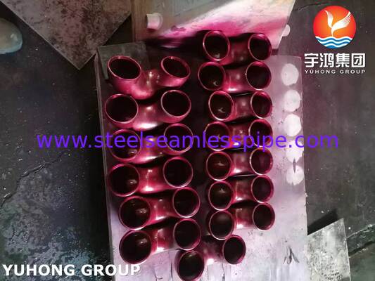 ASTM A403 WP321-S 180° Elbow Fitting Pipa Baja Tahan Karat