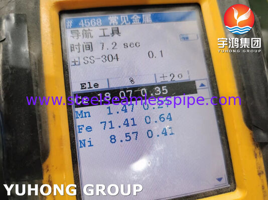 ASTM A403 WP304H-S Fitting Siku untuk Bidang Industri, Fitting Pipa Baja Tahan Karat