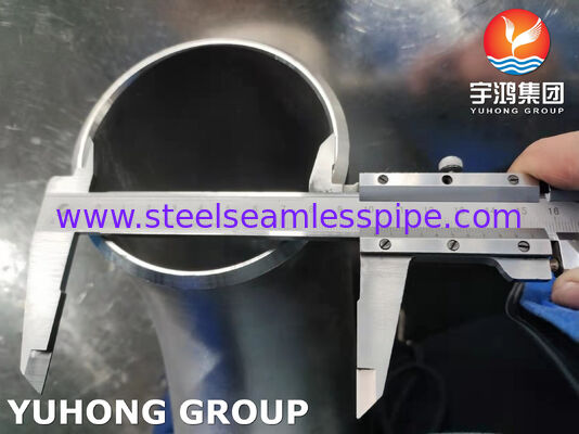 ASTM A403 WP304H-S Fitting Siku untuk Bidang Industri, Fitting Pipa Baja Tahan Karat