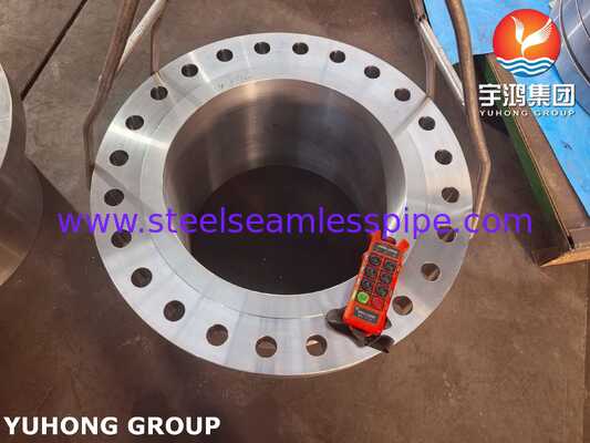 ASME SA105 / SA105N Flensa Tempa Baja Karbon untuk Sistem Perpipaan Industri