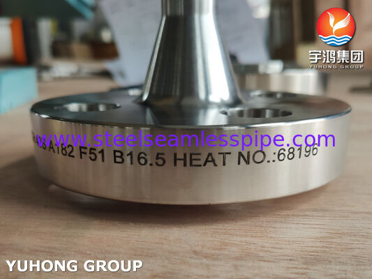 ASTM A182 F51 BL RF Flange, Duplex Stainless Steel Blind Raised Face Flange