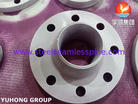 ASTM A182 F53 WeldNeck Raised Face Flange, Super Duplex Stainless Steel Forged WN RF Flange