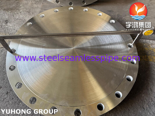 ASTM A182 F55 Super Duplex Stainless Steel Blind Flange dengan Raised Face Kelas 150 hingga 1500