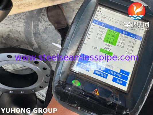 ASTM A182 F11 WN RF Flange, Paduan Krom Molibdenum Tempa Leher Las Permukaan Naik Flensa