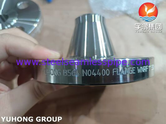 ASTM B564 N04400 Flensa, Monel 400 Nikel-Tembaga Paduan Tempa Flensa untuk Ketahanan Korosi