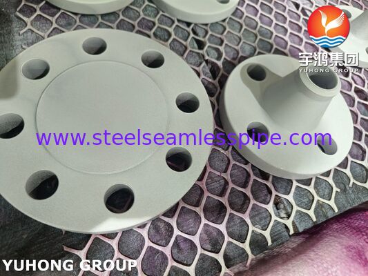 ASTM B564 N04400 Flensa, Monel 400 Nikel-Tembaga Paduan Tempa Flensa untuk Ketahanan Korosi