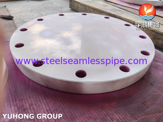 ASTM B283 C70620 WN RF Flange, Cupronickel 70/30 Weld Neck Raised Face Forged Flange