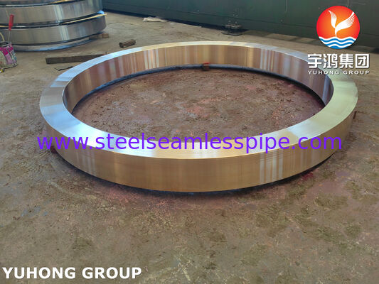 ASTM B171 / ASME SB171 C70600 Tembaga Nikel Cincin CuNi 90/10 Ring Dipalsukan